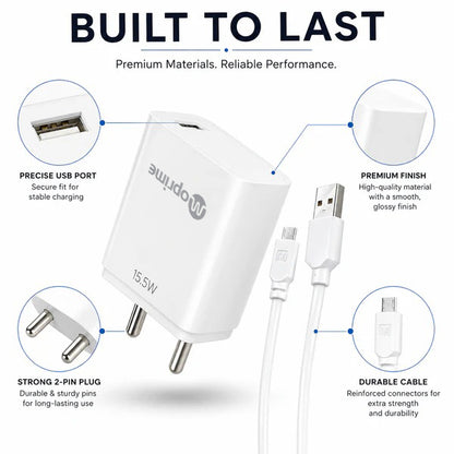 Travel Adapter 15.5W micro USB
