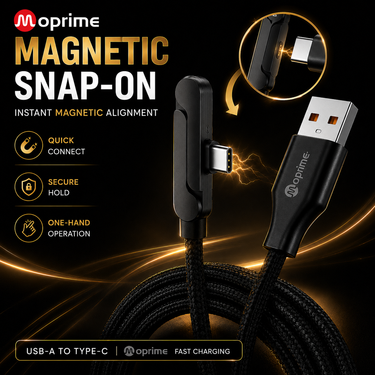Moprime 65W USB Type C
