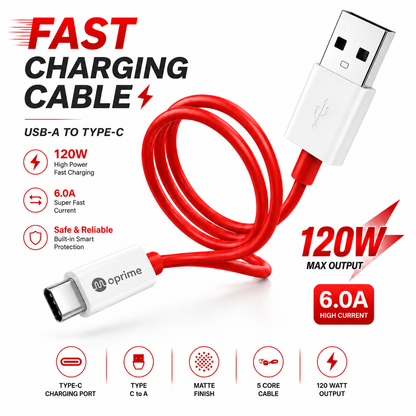 FAST CHARGING Cable 120W