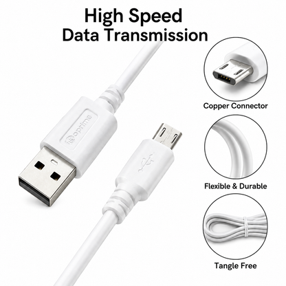 Moprime USB Data Cable Micro