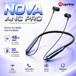 NOVA ANC PRO Bluetooth Wireless Neckband