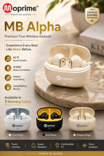 MB Alpha Premium True Wireless Earbuds